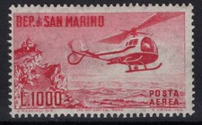 San marino 1961 posta aerea - marino,