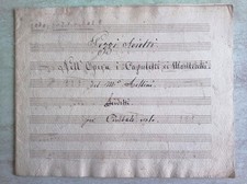 Spartiti XIX sec. Vincenzo