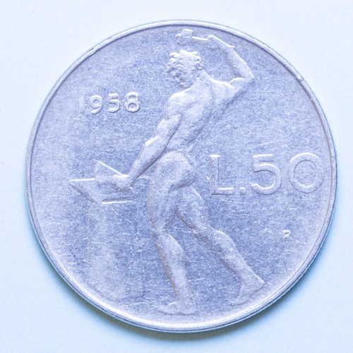 Repubblica italiana lire - repubblica, 50