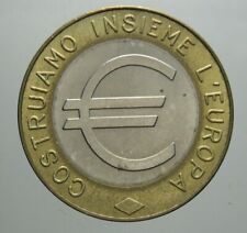 GETTONE DALLA LIRA ALL'EURO BIMETALLICO