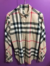Burberry Brit Camicia Camicione Cotone Originale Donna Tg M Affare 