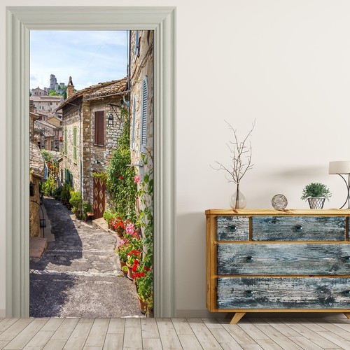 Carta parati per porta - da,