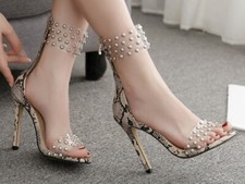Sandali stiletto  tacco spillo
