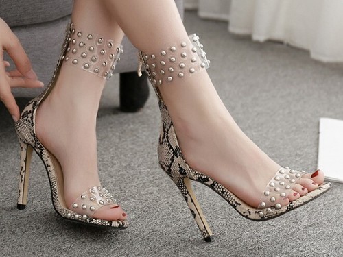 Sandali stiletto tacco spillo - ,