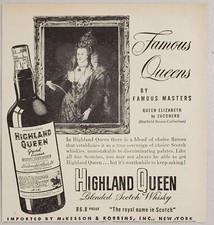 1947 Print Ad Highland Queen