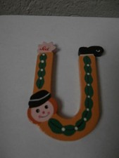 *Lettera U alfabeto legno SEVI