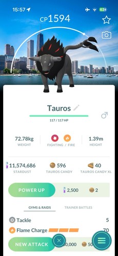 Paldean tauros - paldean, (fuoco)
