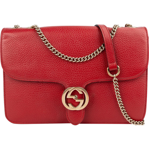 Borsa tracolla gucci pebbled - borsa, a