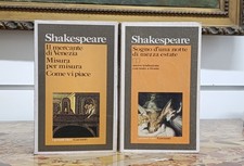 Lotto 2 Libri Shakespeare