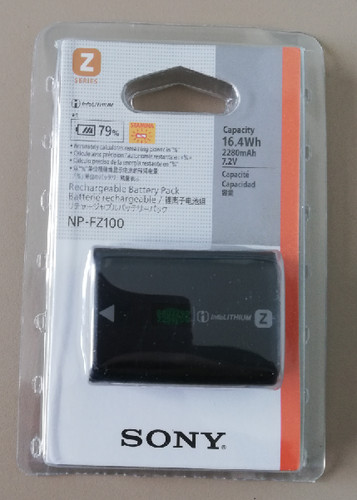 Batteria nuova sony fz100 - nuova, np-fz100