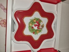 Thun Piatto Stella Dolce Natale Con angelo Panettone Nuovo Con Scatola