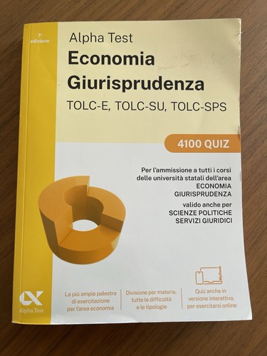 Alpha test economia - alpha,