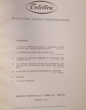 Telettra. Bollettino tecnico