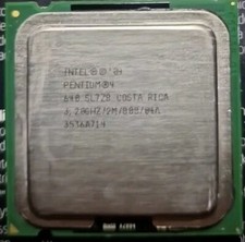 Cpu Processore Intel Pentium 4 P4 640 Costa Rica 3.20/2M/800 SL7Z8 Socket 775