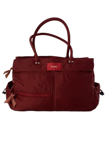 Borsa tote pink house - house, rossa