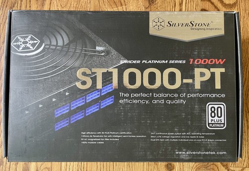 Silverstone strider st1000 - silverstone, st1000-pt