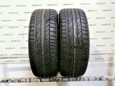 2 PNEUMATICI USATI 205/40R18 82 W BRIDGESTONE POTENZA RE050A RUNFLAT ESTIVE