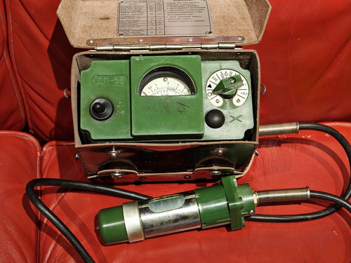 Vintage soviet geiger counter - vintage,