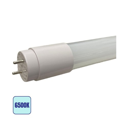Tubo led vetro 12w 6500k - tubo, t8