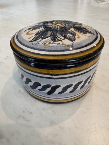 Scatola con coperchio - , vintage
