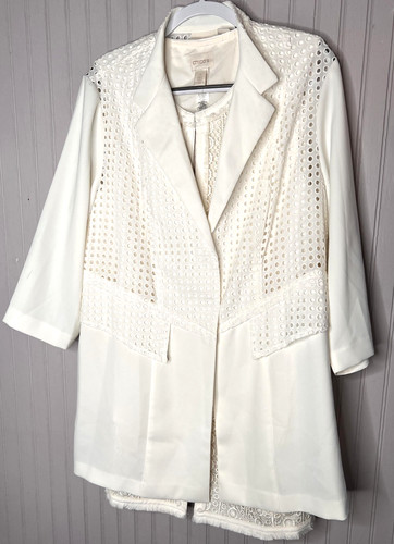 Chicos set giacca gilet - e,