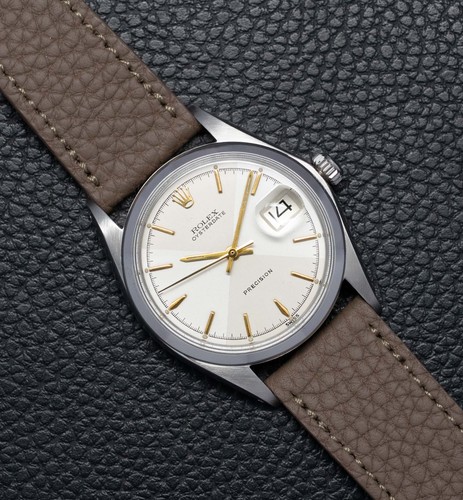 Rolex oysterdate 6694 silver - rolex,