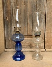 Coppia lanterne vetro lumiera