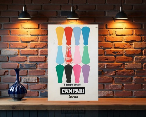 Campari soda insegna vintage - soda,