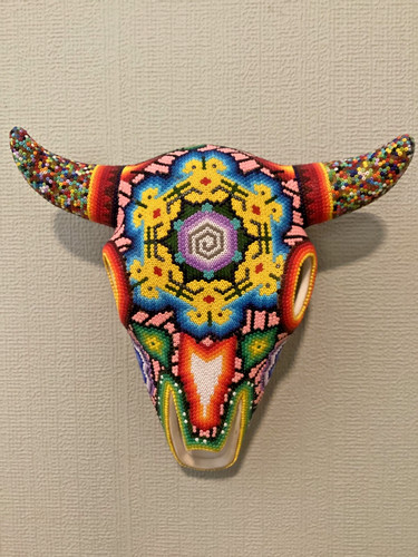 Huichol perlina vetro su - huichol, di