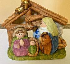 Natività In Ceramica Con