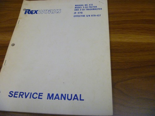 Rexworks pactor - 3-50,