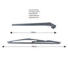 YY Kit posteriore Tergilunotto FIAT Tempra SW QUALITY PARTS 74089 OE 7676773