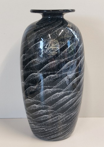 Vaso vetro filigrana murano - vaso,