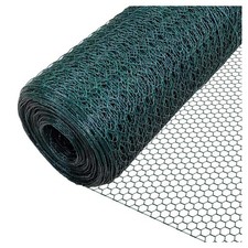 SET 3PZ RETE METALLICA PLASTIFICATA 0.5X3MT MAGLIA ESAGONALE 19MM RECINZIONE 020