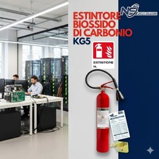 Estintore co2 con - 5, kg