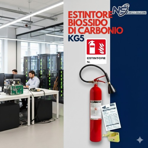 Estintore co2 con - co2, kg