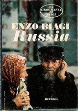 Libri La geografia di Enzo Biagi. Rizzoli. Illustrati. Rari. Anni 1975-1980.