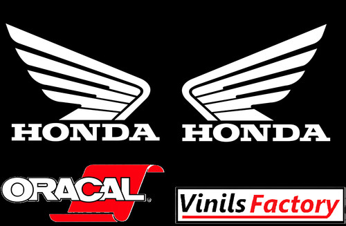 Adesivi honda 13x10cm bianco - 13x10cm,
