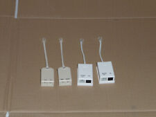 Lotto 3pz_Filtro ADSL RJ11 per modem/router internet pc presa plug telefono