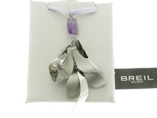 BREIL collana Leaves acciaio