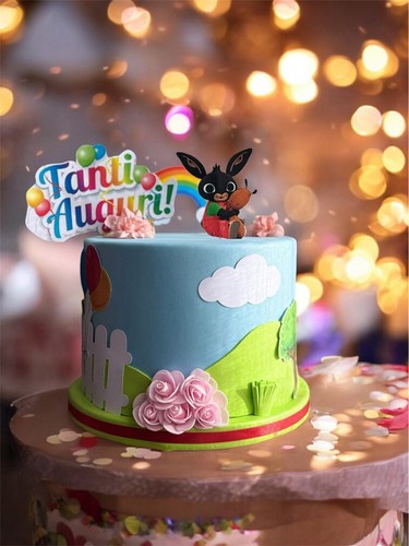 Torta scenografica bing - torta,