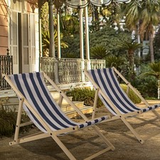 Sdraio spiaggia legno