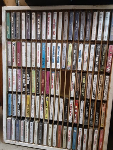 Vintage cassette tapes country - cassette,