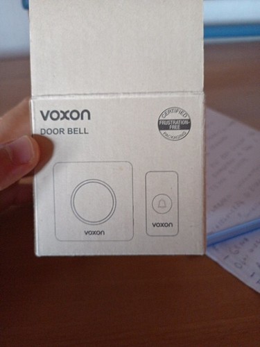 Voxon door bell - bianco, white