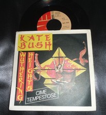 Italian ITA 7" 45 Giri rpm KATE BUSH Cime Tempestose Wutherig Heights