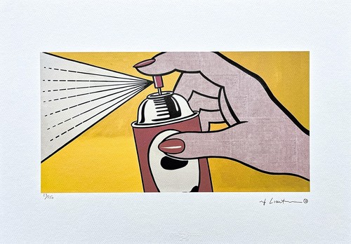 Roy lichtenstein spray - spray,