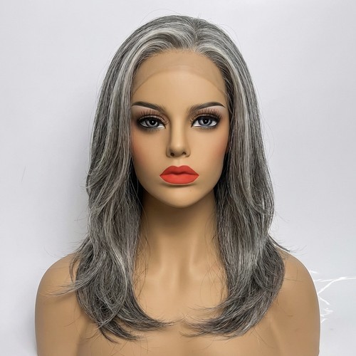 Parrucca sale pepe mix grigio - parrucca,