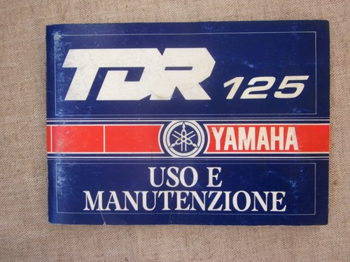 Yamaha tdr 125 manuale - tdr, (3sh)