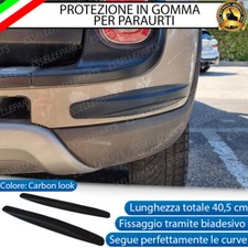 PROTEZIONE PARAURTI IN GOMMA ANTI GRAFFIO CARBON LOOK PER HONDA CIVIC 8G