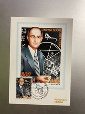 2001 Cartolina Filatelica Enrico Fermi